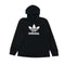 Adidas Trefoil Logo Spell Out Hoodie Sweatshirt