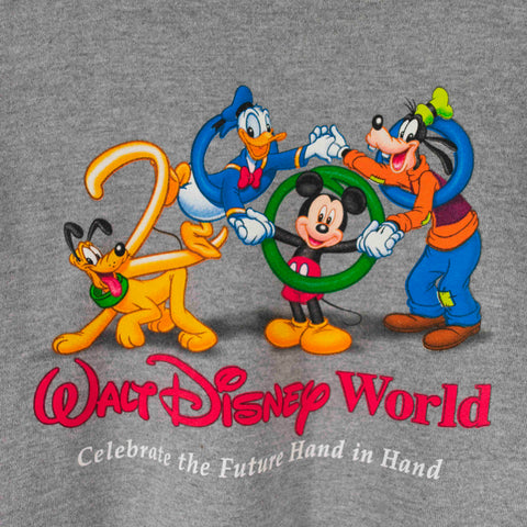 Walt Disney World 2000 Celebrate The Future Sweatshirt