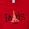 Paris France Eiffel Tower Embroidered Sweatshirt