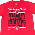 Nutmeg New Jersey Devils 1995 Stanley Cup Champions T-Shirt