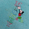 Mickey & Co Vertical Embroidered Sweatshirt