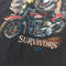 1991 3D Emblem Harley Davidson Survivors T-Shirt