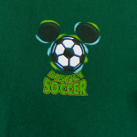 Disney Soccer Mickey Mouse Goofy All Over Print T-Shirt
