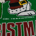 1988 Joe Christmas Snoopy Sweatshirt