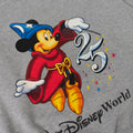 Mickey Inc Fantasia Mickey Walt Disney World 25th Anniversary Sweatshirt