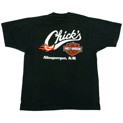 Chick's Harley Davidson Pocket T-Shirt