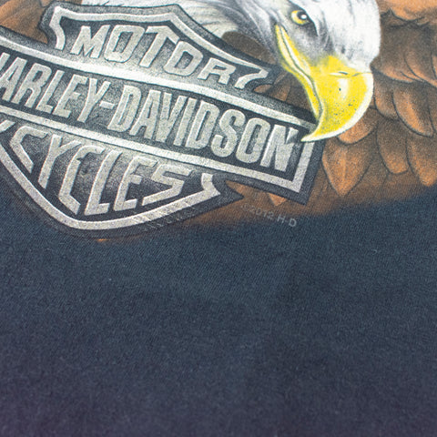 2012 Harley Davidson New York City Eagle Cut Off T-Shirt