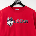 Champion UCONN Spell Out Sweatshirt