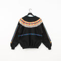 Native American Henley Sweatshirt