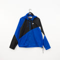 NIKE Color Block Embroidered Spell Out Swoosh Windbreaker