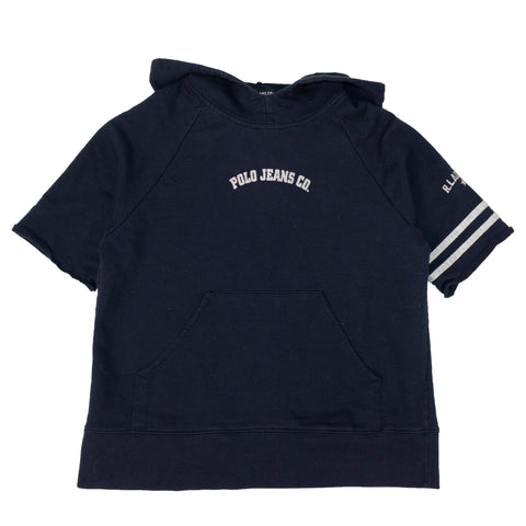 Polo Jeans Co Spell Out Short Sleeve Hoodie