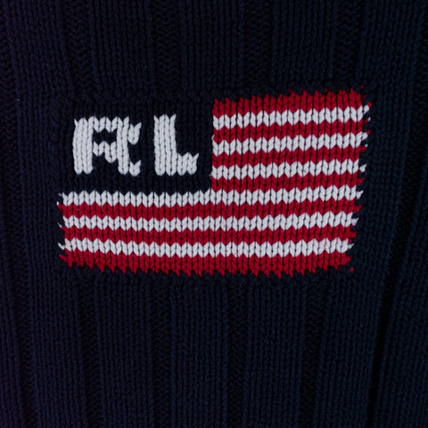 Polo Jeans Co RL American Flag Sweater