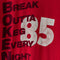 1985 Hoboken Break Out A Keg Every Night T-Shirt
