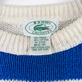 IZOD Lacoste Le Crocodile Originale Chemise Striped Knit Sweater