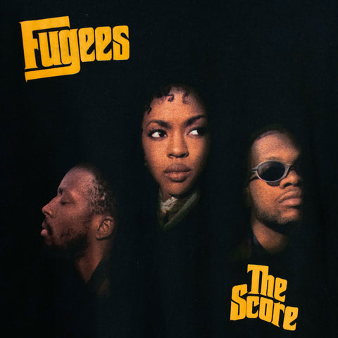 Fugees The Score Album Promo Double Sided Rap Tee T-Shirt