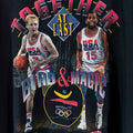 1992 Salem Sportswear Together At Last Bird & Magic Olympics T-Shirt