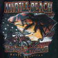 2005 Ride Hard Live Fast Harley Davidson T-Shirt
