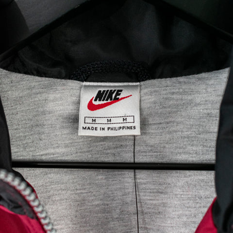 NIKE Spell Out Color Block Lined Windbreaker