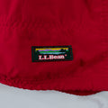 LL Bean Quiet Man Embroidered Spell Out Anorak Windbreaker