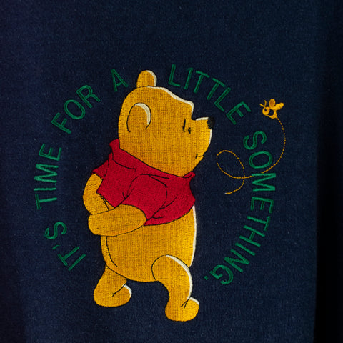 Winnie The Pooh Its Time For A Little Something Sweatshirt