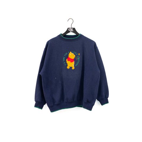 Winnie The Pooh Its Time For A Little Something Sweatshirt