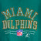 Logo Athletic Miami Dolphins Spell Out Ringer Sweatshirt