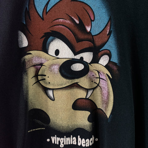 1994 Looney Tunes Taz Virginia Beach Sweatshirt