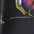 1993 Nutmeg Mills Charlotte Hornets Big Print T-Shirt