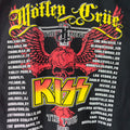 2012 KISS Motley Crue The Tour T-Shirt