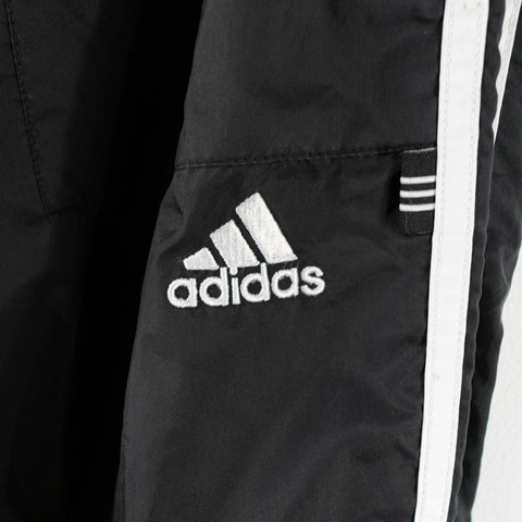 Adidas Three Stripe Logo Lined Joggers