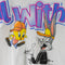 1996 Looney Tunes Bugs Bunny Tweety Deal With It Hip Hop T-Shirt
