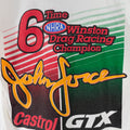 John Force 6 Time World Champion Nascar T-Shirt