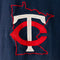 NIKE Center Swoosh Minnesota Twins T-Shirt