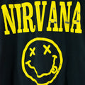 Nirvana Smiley Spell Out T-Shirt