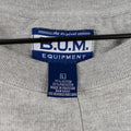 BUM Equipment Spell Out Embroidered Sweatshirt