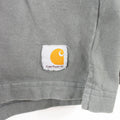 Carhartt Patch Logo Relaxed Fit Mock Neck Long Sleeve Shirt