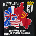 Berlin Divided City Check Point Charlie Thrashed T-Shirt
