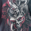 Dragon Skull Big Print T-Shirt