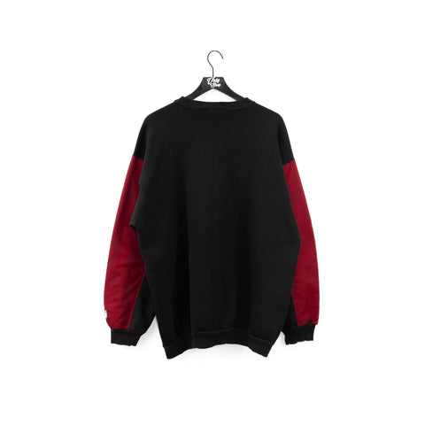 The Game Chicago Bulls Embroidered Color Block Sweatshirt