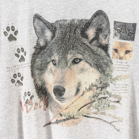 Wolf Big Print T-Shirt