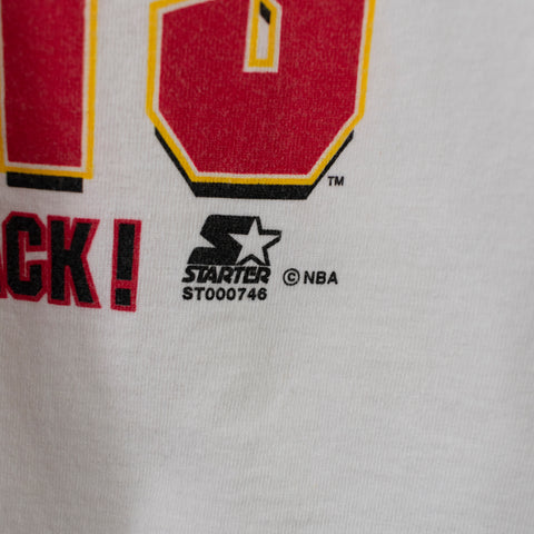 1995 Starter Houston Rockets Back to Back World Champions T-Shirt