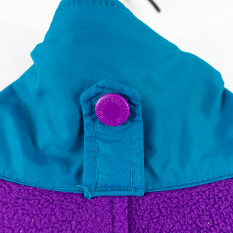 Columbia Color Block Fleece Zip Up Jacket