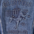 1992 Clinton Democrats Campaign Denim Jacket
