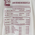 1999 Friendly's Cup UMASS Vs Wake Forest Soccer T-Shirt