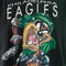 1996 Warner Bros Taz Philadelphia Eagles Thrashed T-Shirt