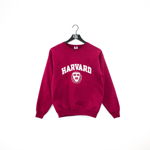 Champion Harvard Spell Out Crest Sweatshirt