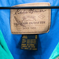 Eddie Bauer Color Block Elbow Patch Bomber Jacket