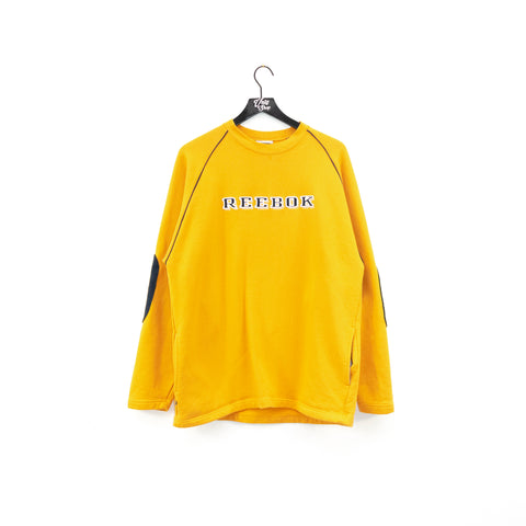 Reebok Embroidered Spell Out Sweatshirt