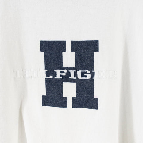 2000 Tommy Hilfiger Embroidered Spell Out T-Shirt