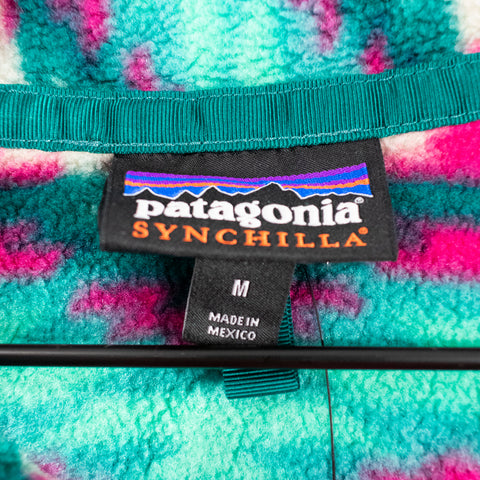 Patagonia Lightweight Synchilla Aztec Print Fleece Sweater